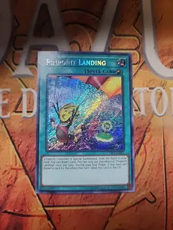 Pinpoint Landing - CYHO-EN081 - Secret Rare - Near Mint Yugioh - Image 1