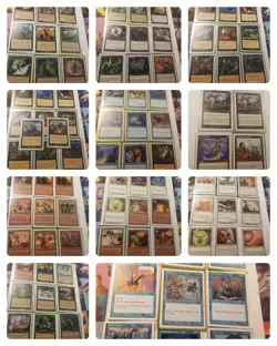 Magic The Gathering 7th Edition Mixed Rarity White Border Lot Of 85 Cards Mtg - Image 1