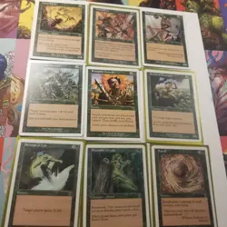 Magic The Gathering 7th Edition Mixed Rarity White Border Lot Of 85 Cards Mtg - Image 4