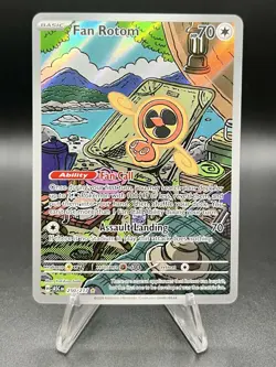 Pokemon TCG Fan Rotom 250/217 Illustration Rare Holo Ascended Heroes - Image 1