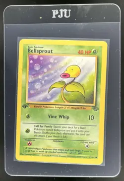 1999 Pokemon Jungle 1st Edition Bellsprout #49/64 - Image 1