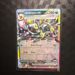 Pokemon TCG Umbreon ex Double Rare SV: Prismatic Evolutions 060/131 NM - Image 1