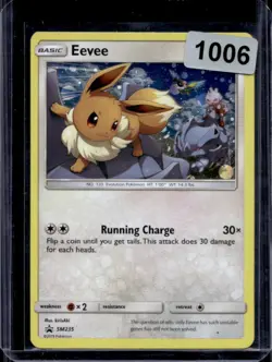 2016-19 Pokemon SM Black Star Promos Eevee #SM235 - Image 1