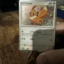 Pokemon Destined Rivals - Eevee SVP 200 Blister Promo 2 Swirls - Image 2