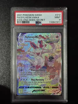 Sylveon VMAX 212/203 - PSA 9 - Pokemon Evolving Skies - Image 1
