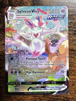 Sylveon Vmax Alt Art Evolving Skies 212/203 Pokemon Card - Image 1