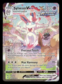 2021 Pokemon Evolving Skies 212/203 Sylveon VMAX Alternate Art - Image 1
