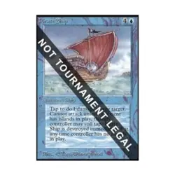 WOTC MtG Collector's Ed Pirate Ship (CE) (R) EX - Image 1