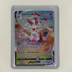 Pokemon TCG Sylveon Vmax Evolving Skies 212/203 Holo Secret Rare - Image 1