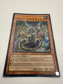 Ancient Gear Gadjiltron Dragon SD10-EN001 Structure Deck: Machine Re-Volt 1st... - Image 1