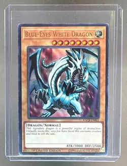 Blue-Eyes White Dragon 2017 Yu-Gi-Oh! Kaiba Collector #KACB-EN001 - Image 1