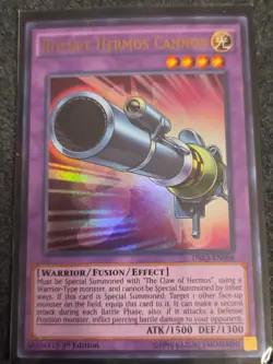 YuGiOh! - Rocket Hermos Cannon DRL3-EN064 Ultra Rare 1st Edition Near Mint - Image 1