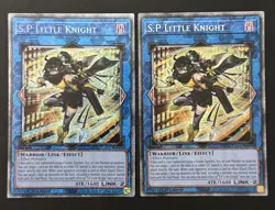 2025 YUGIOH MP25 1ST ED STARLIGHT RARE SP LITTLE KNIGHT X2 NM SET - Image 1