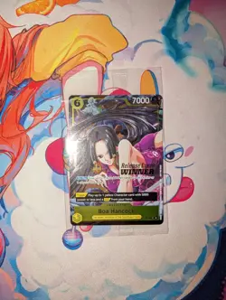 One Piece Boa Hancock Pre Release Event Winner P-115 Sealed Holo Stamp Op-15 - Image 1