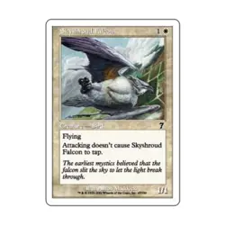 WOTC MtG 7th Ed Skyshroud Falcon (C) (Foil) VG - Image 1
