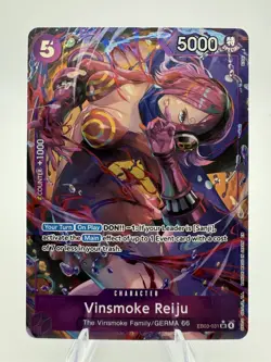 Vinsmoke Reiju (Alt Art) EB03-031 - One Piece Heroines SR - English - Near Mint - Image 1