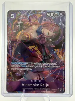 Vinsmoke Reiju (Alt Art) EB03-031 - One Piece Heroines SR - English - Near Mint - Image 3