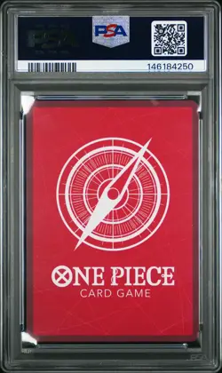 2025 ONE PIECE OP13-CARRYING ON HIS WILL ALTERNATE ART MONKEY D. LUFFY PSA 10 - Image 2