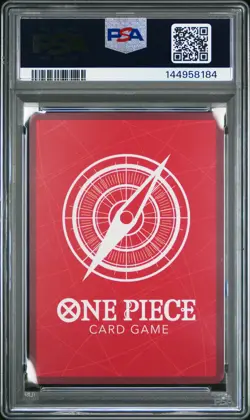 2025 ONE PIECE PROMOS PSA MAGAZINE EXCLUSIVE #001 SHANKS PSA 9 - Image 2