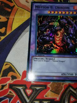 Meteor B. Dragon prc1-en004 1st Edition (LP) Super Rare Yu-Gi-Oh! - Image 3