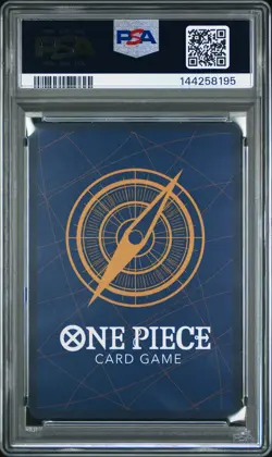 2025 ONE PIECE OP12- LEGACY OF THE MASTER ALT ART #037 DEAD MAN'S GAME PSA 10 - Image 2
