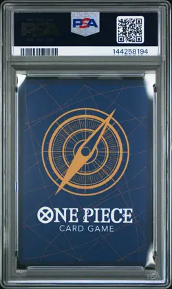 2025 ONE PIECE OP12-LEGACY OF THE MASTER SPECIAL ALTERNATE ART TASHIGI PSA 10 - Image 2