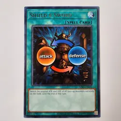 Shield & Sword - MRD-EN131 - NM - Rare - Unlimited - Yugioh - 25th - Image 1