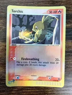 Torchic 77/97 EX Dragon Reverse Holo Rare 2003 Pokemon - Image 1