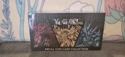 Yu-Gi-Oh! Limited Edition Metal God Card Collection Number 2289 Of 5000 - SEALED - Image 1