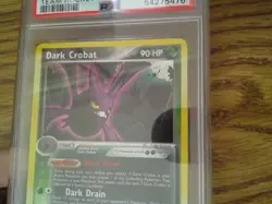 Dark Crobat 3/109 Team Rocket Returns Graded Pokemon Card - PSA 8 Holo Rare - Image 3