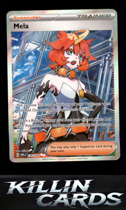 Mela - 236/182 236/182 Pokemon Ultra Rare SV04: Paradox Rift Card NM - Image 1