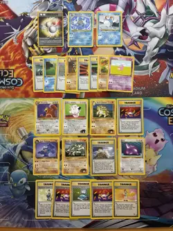 Vintage Pokemon Card Lot WOTC Cards First Edition Shadowless Etc Ditto Ursaring - Image 1