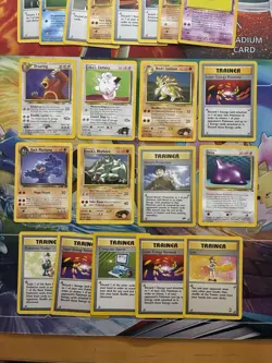 Vintage Pokemon Card Lot WOTC Cards First Edition Shadowless Etc Ditto Ursaring - Image 2