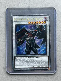 Yu-gi-oh! TCG Blackwing Armor Master Quarter Century Secret Rare TN23-EN015 - NM - Image 2