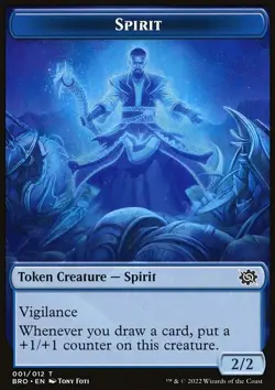 Spirit Token - The Brothers' War Tokens | MTG Card - Image 3