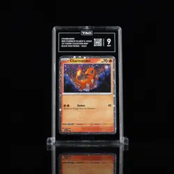Charmander - (Cosmos Holo) 047 Scarlet & Violet Promo Cards Holo Graded TAG 9 - Image 1