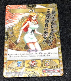 PREORDER Extremely Rare Nami GOLD Edition One Piece Kizuna Boost Card - Image 1