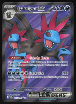 Hydreigon ex - 161/086 - Full Art Ultra Rare - White Flare - Pokemon Card - Image 1