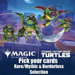 MTG: Teenage Mutant Ninja Turtles (TMT) Pick your Cards Rare/Mythic Borderless - Image 1