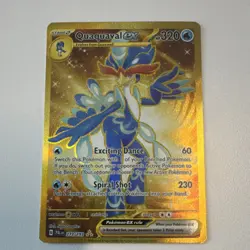 2023 Pokemon Quaquaval ex Sv02 Paldea Evolved Hyper Rare Holo Card 273/193 EX - Image 1