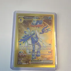 2023 Pokemon Quaquaval ex Sv02 Paldea Evolved Hyper Rare Holo Card 273/193 EX - Image 3