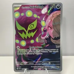 Pokemon Cynthia's Spiritomb Card - Image 1