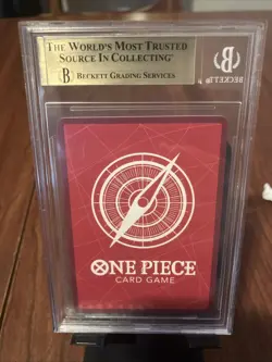 BGS 10 One Piece Card Pillars of Strength Nami Alt Art Leader OP03-040 English - Image 2