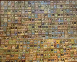 Non Holo Pokemon Bulk Lot of 360 Cards Vintage 1998-2008 - Image 1