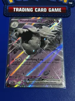 Houndstone EX 162 Black Star Promo NM Pokemon Card - Image 1