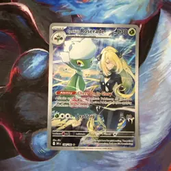 Pokemon Cynthia's Roserade - Destined Rivals Illustration Rare 184/182 - Image 1