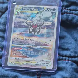 Darkrai VSTAR GG50/GG70 Crown Zenith Galarian Gallery Ultra Rare Holo Card - Image 1