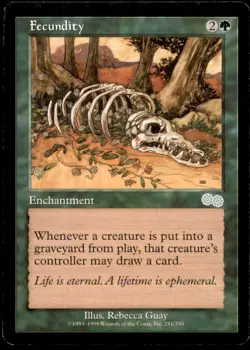 Fecundity LP Light Play Commander 2013 MTG [8325] - Image 1