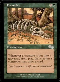 Fecundity LP Light Play Commander 2013 MTG [8311] - Image 1