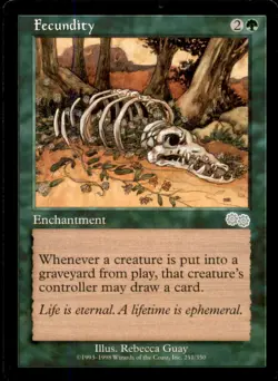 Fecundity LP Light Play Commander 2013 MTG [8727] - Image 1